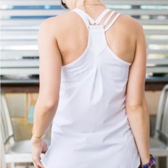 Athleta Go Time Strappy Tank in Purple Size XS - Picture 2 of 6
